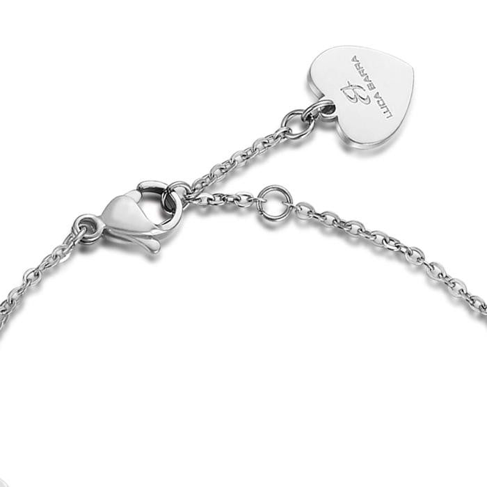 Bracciale In Acciaio Con Cuori