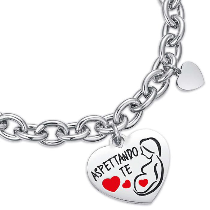 Bracciale In Acciaio Aspettando Te