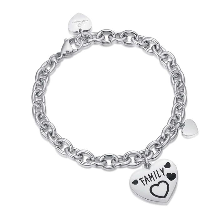 Bracciale In Acciaio Family