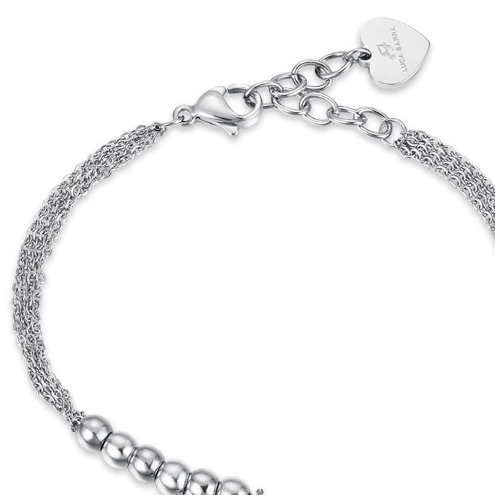 Steel Bracelet I Love You Mom