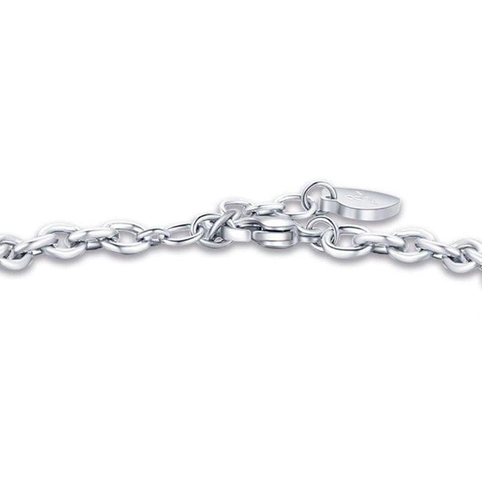 Bracciale in acciaio con ala