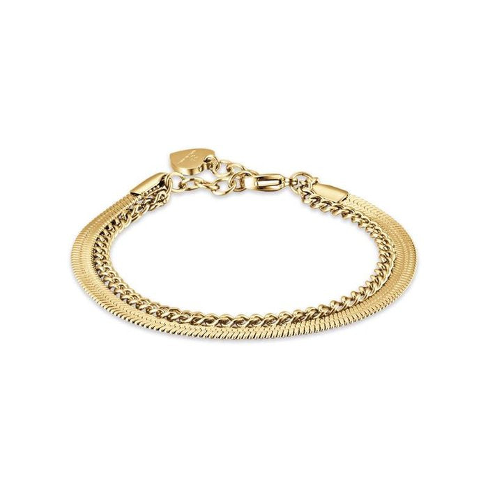 IP gold steel bracelet