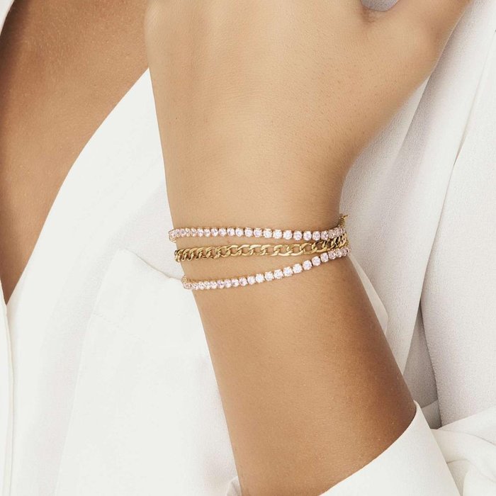 Steel bracelet