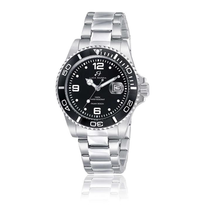 Montre à boîtier en acier