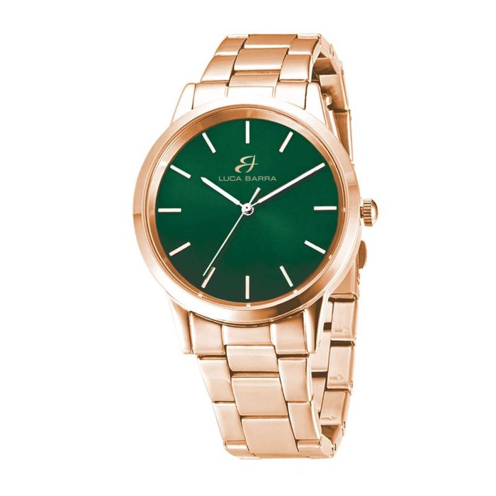 IP gold steel watch
