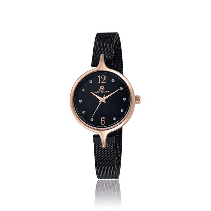 Orologio Con Cassa In Acciaio  Rosé