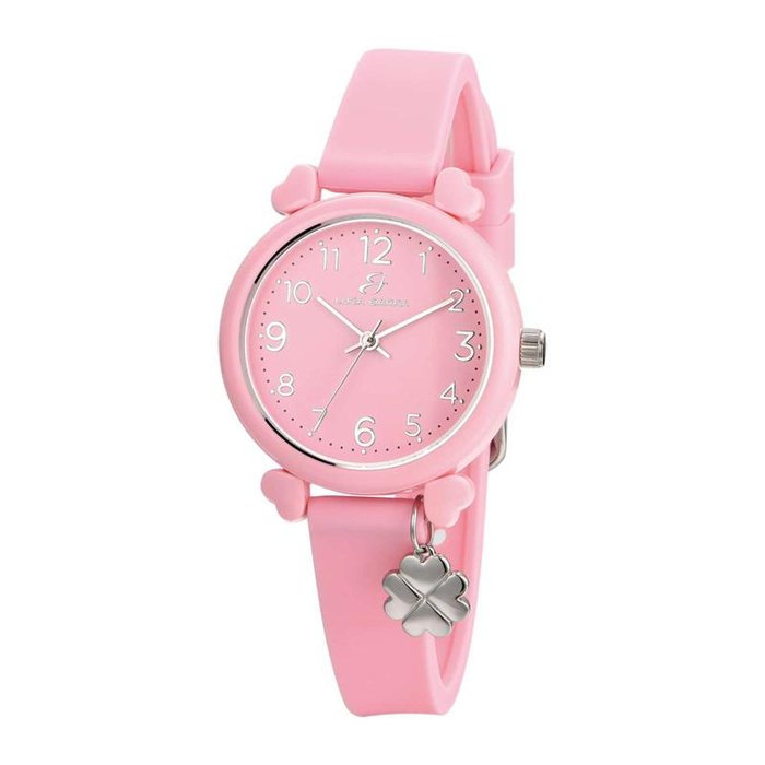 Montre en silicone rose