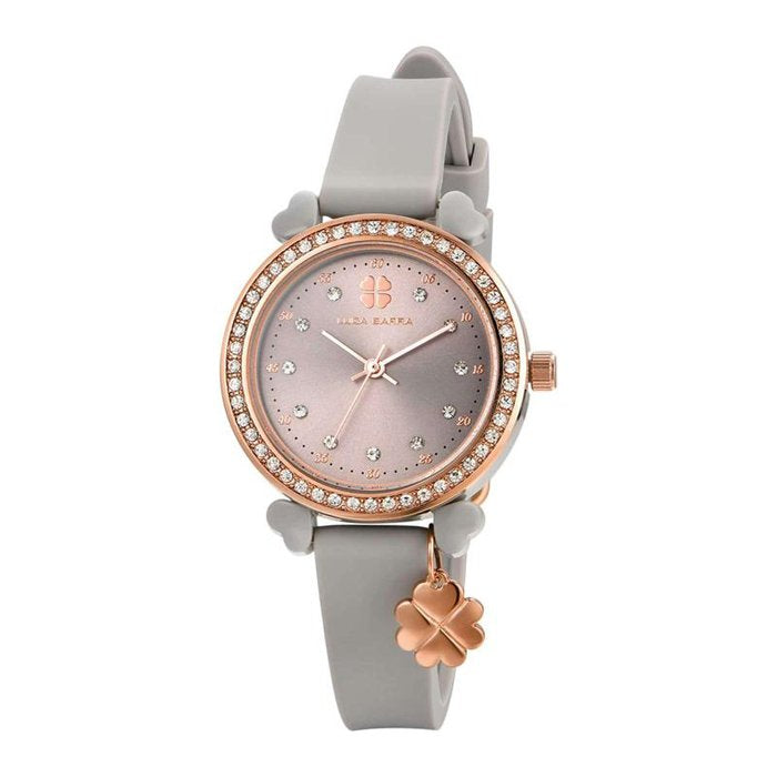 Montre en silicone grise