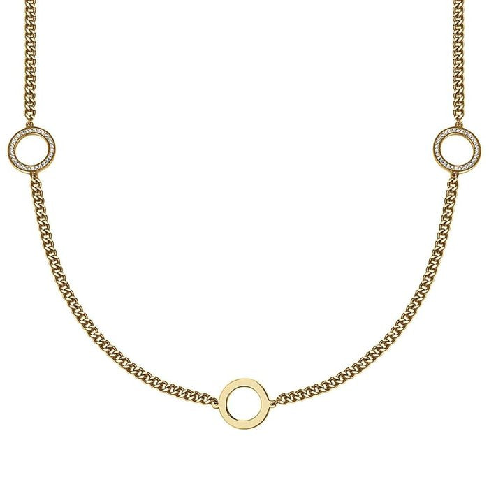 Collier en acier doré IP