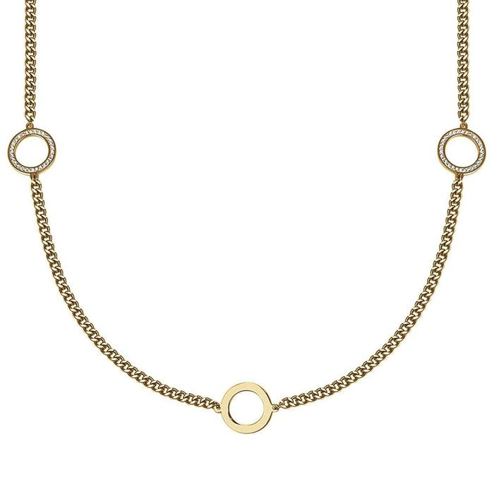 Collier en acier doré IP