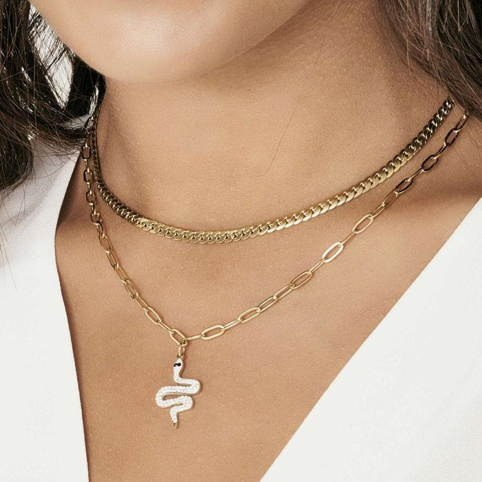 Steel necklace