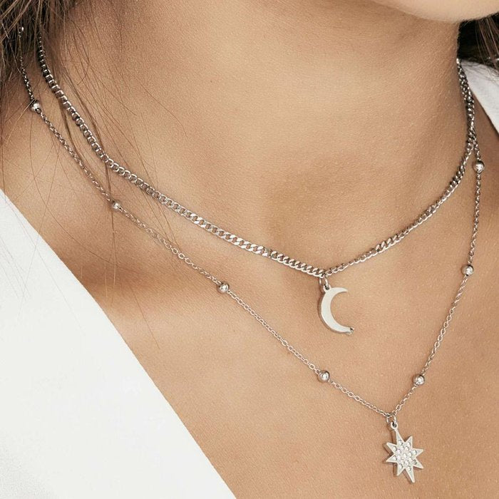 Steel necklace