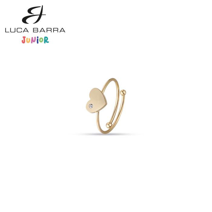 Anello In Acciaio Con Cuore