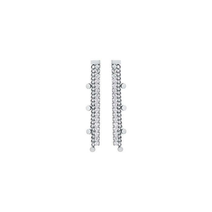 Boucles d'oreilles en acier