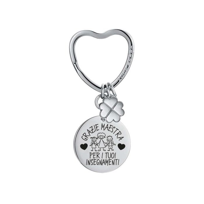 Steel keychain thank you teacher for your teachings