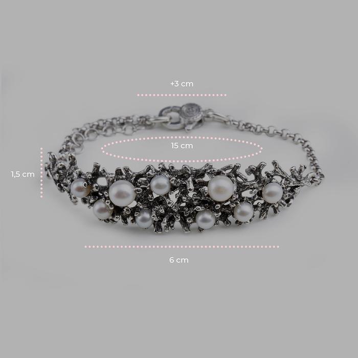 Nude Pearl Branches Bracelet