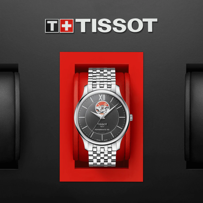 Tissot Tradition Powermatic 80 Open Heart