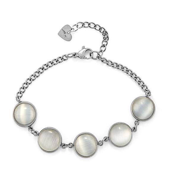 Bracelet cabochon opale