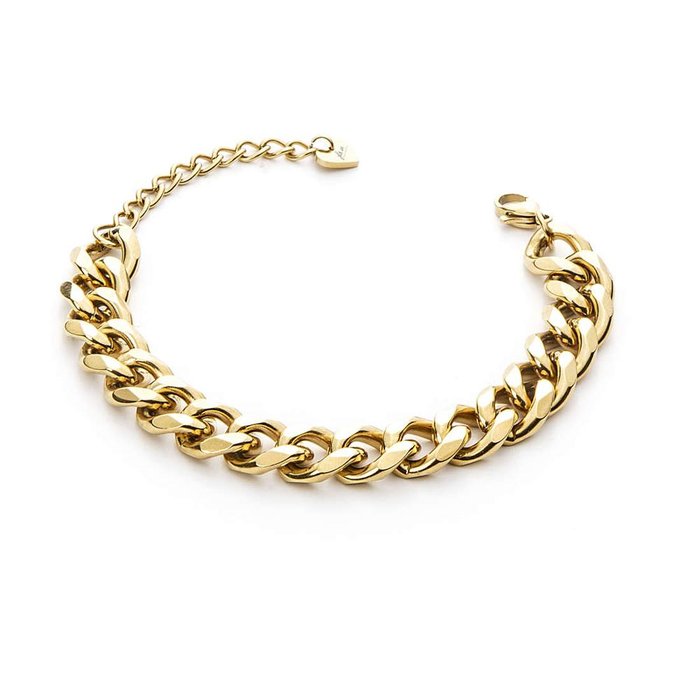 Bracelet chaîne laminée