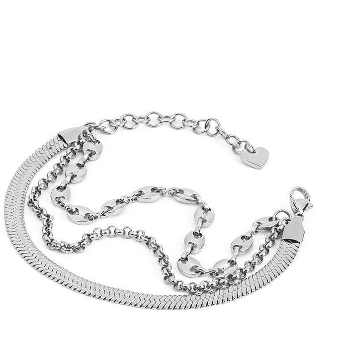 Bracelet femme 3 rangs