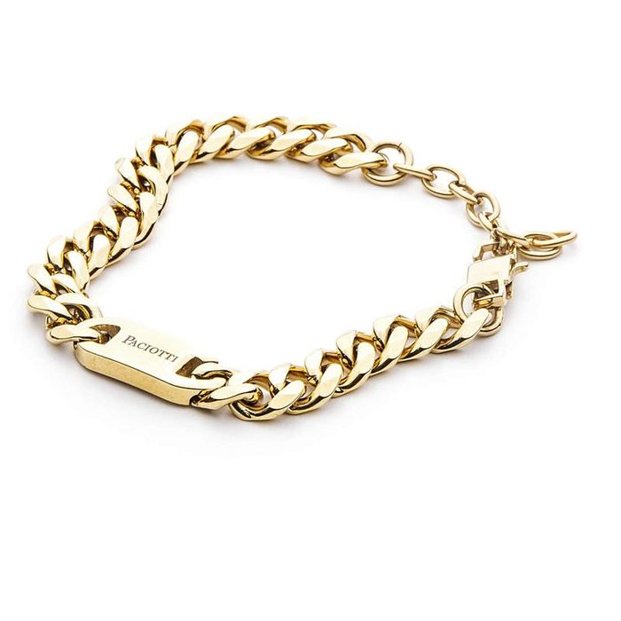 Groumette mesh laminated bracelet