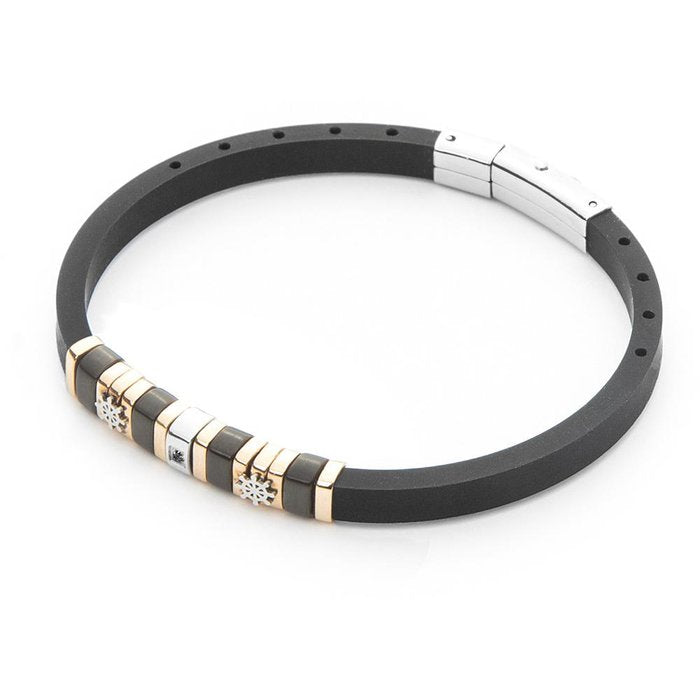 Rubber and rudder bracelet