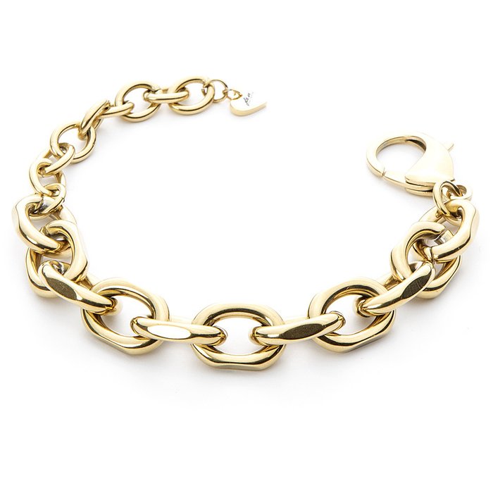Bracelet chaîne laminée