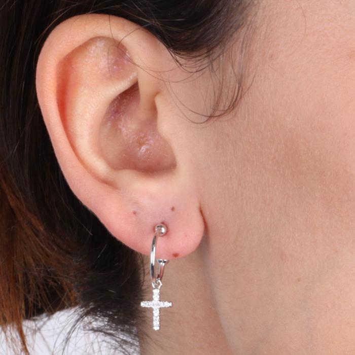 Boucles d'oreilles en argent 925