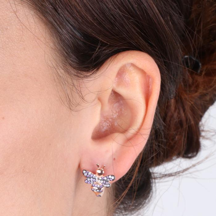 Boucles d'oreilles en argent 925