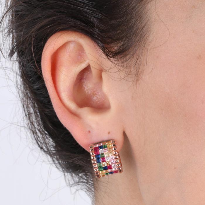 Boucles d'oreilles en argent 925