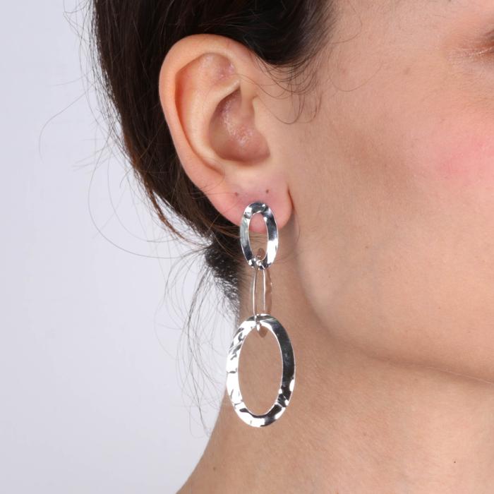 Boucles d'oreilles en argent 925