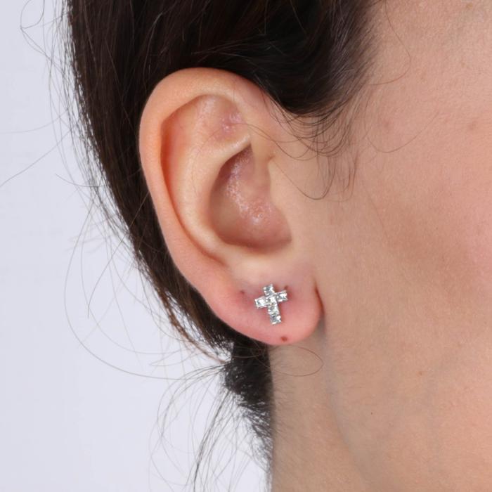 Boucles d'oreilles en argent 925