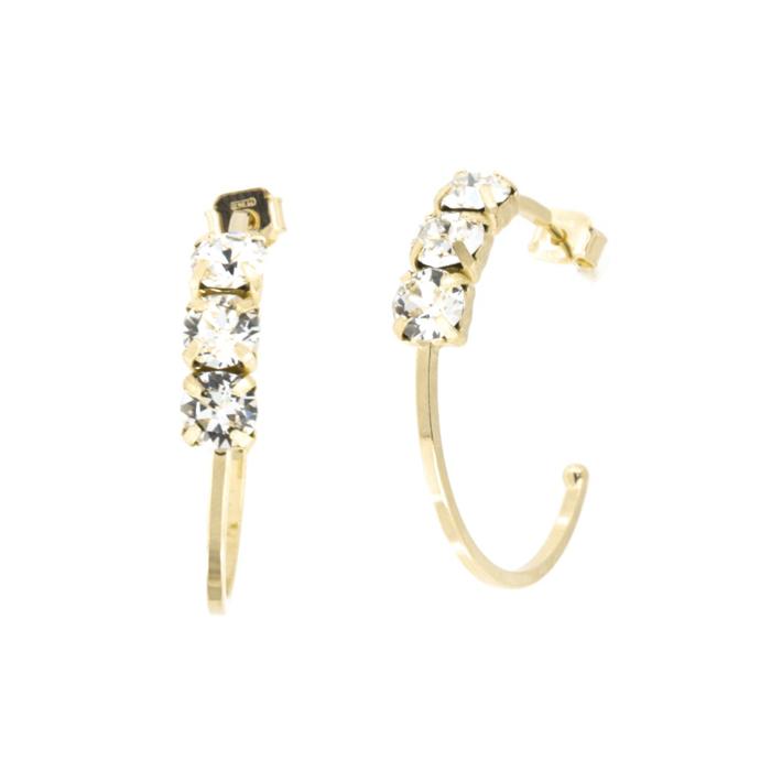 Boucles d'oreilles en argent 925