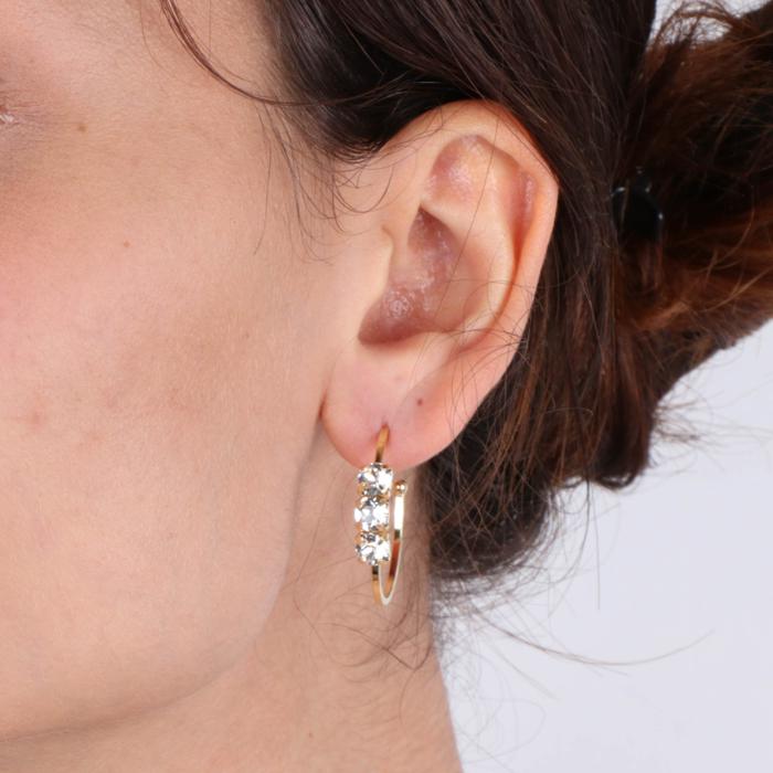 Boucles d'oreilles en argent 925