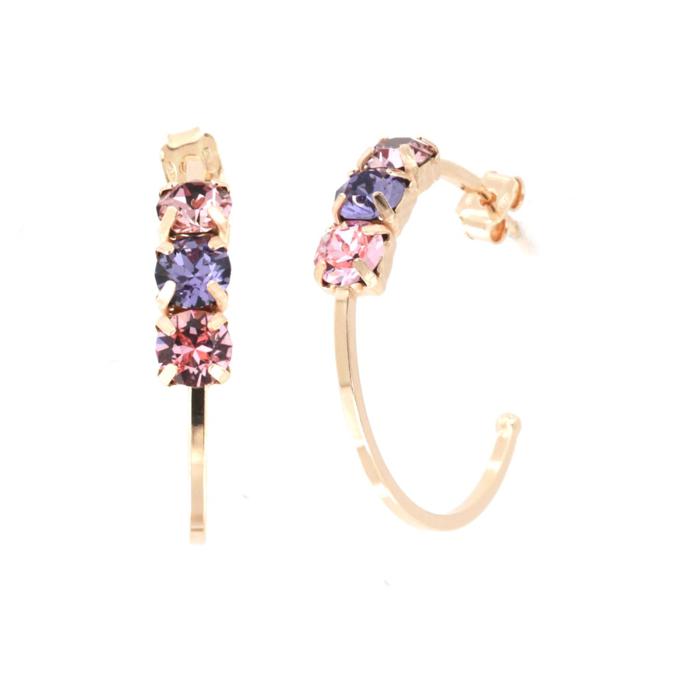 Boucles d'oreilles en argent 925