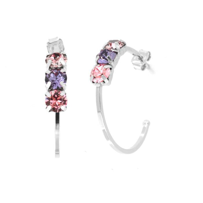 Boucles d'oreilles en argent 925
