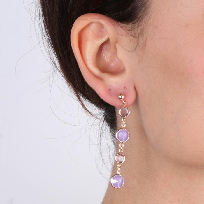 Boucles d'oreilles en argent 925