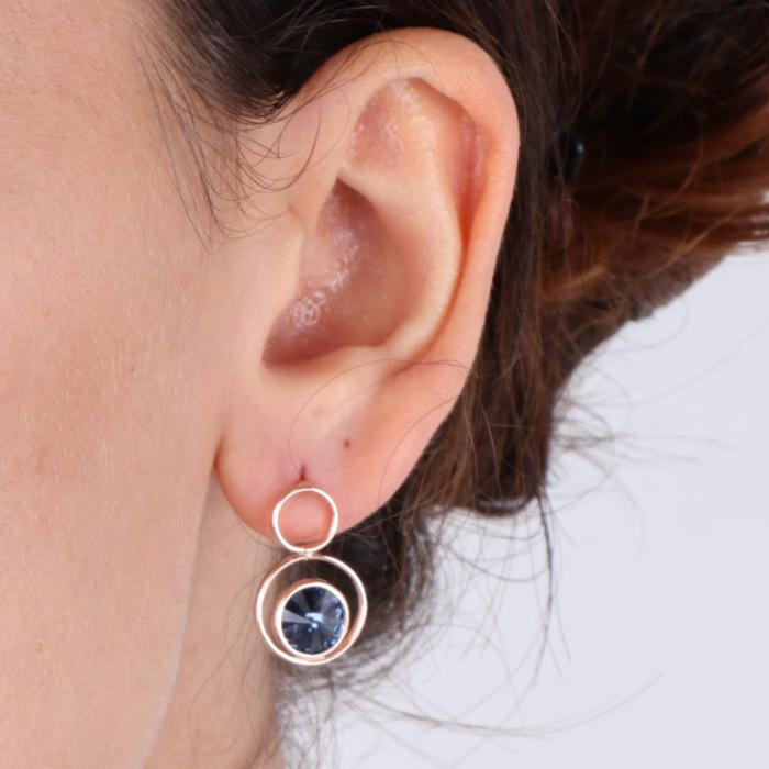 Boucles d'oreilles en argent 925