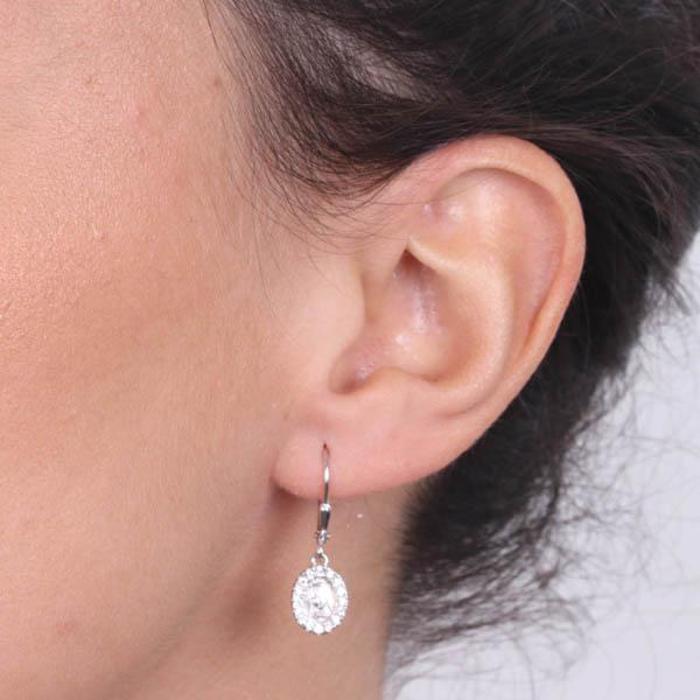 Boucles d'oreilles en argent 925