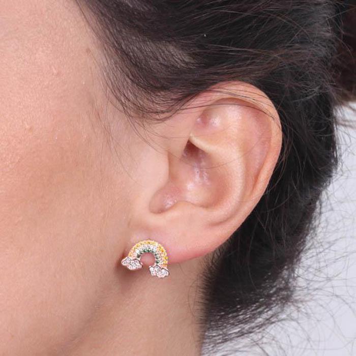 Boucles d'oreilles en argent 925