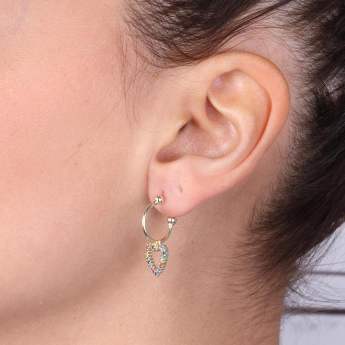Boucles d'oreilles en argent 925
