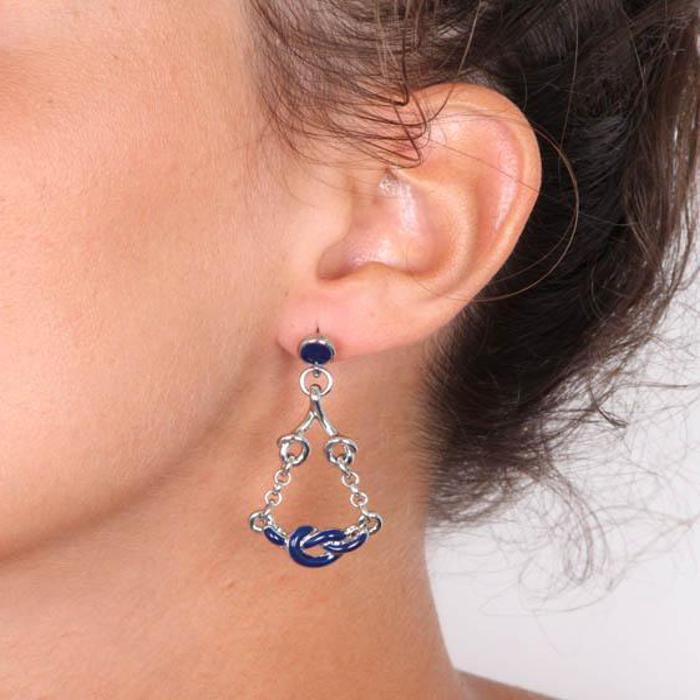 Boucles d'oreilles en métal