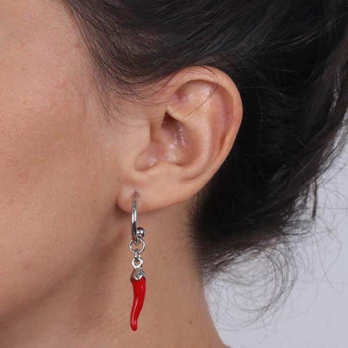 Boucles d'oreilles en métal