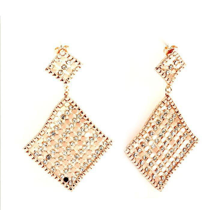 Boucles d'oreilles en métal