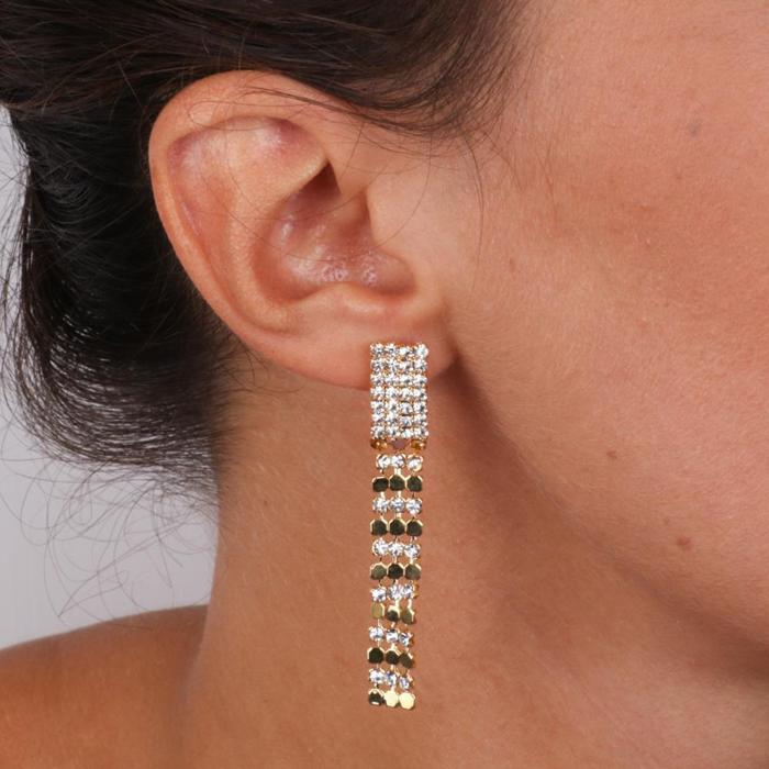 Boucles d'oreilles en métal