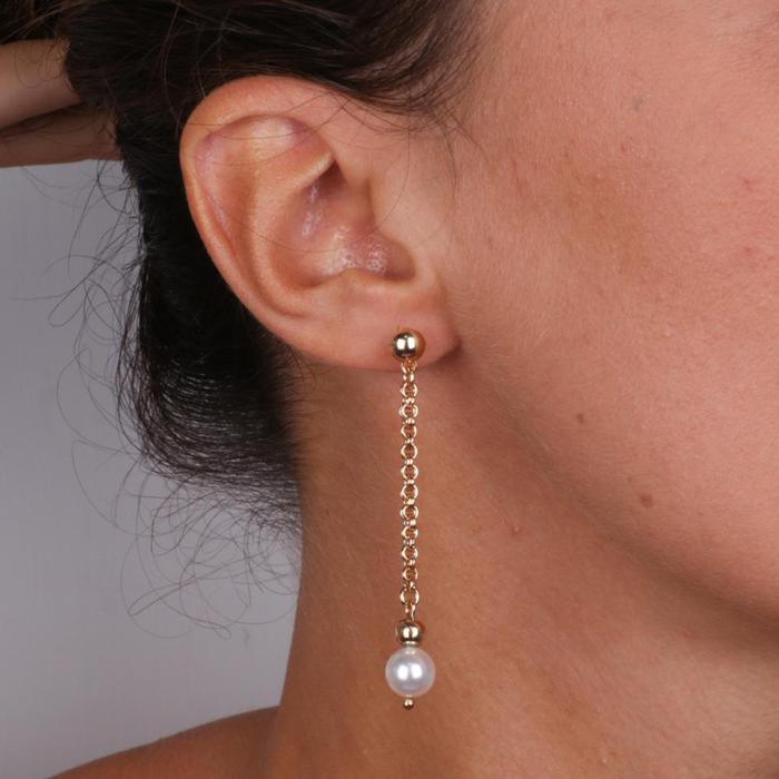 Boucles d'oreilles en métal