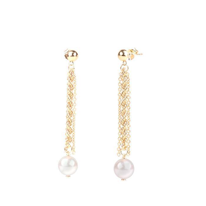 Boucles d'oreilles en métal