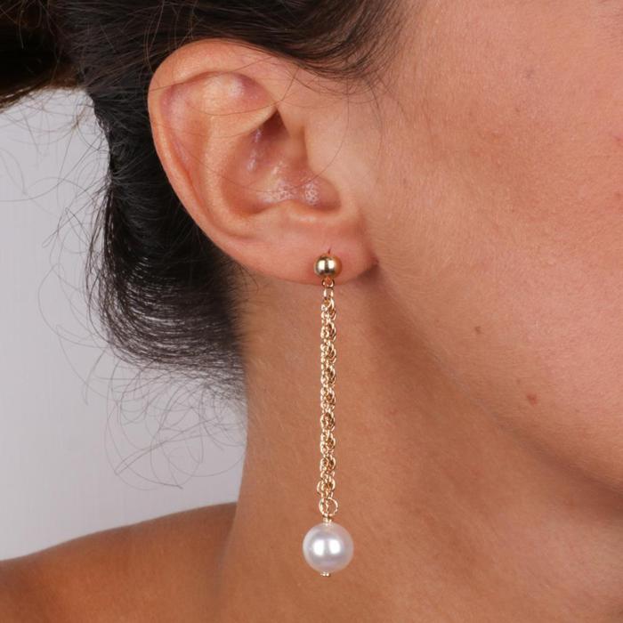 Boucles d'oreilles en métal