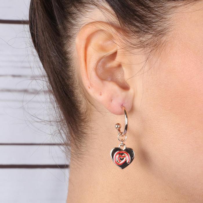 Boucles d'oreilles en métal