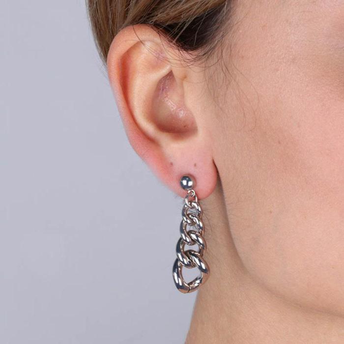 Boucles d'oreilles en métal